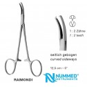 Raimondi Forceps,1X2 Teeth,12.5 cm Raimondi Forceps,1X2 Teeth,12.5 cm